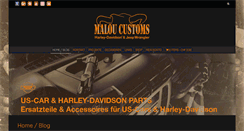 Desktop Screenshot of malou-customs.ch