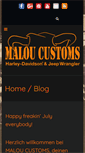 Mobile Screenshot of malou-customs.ch